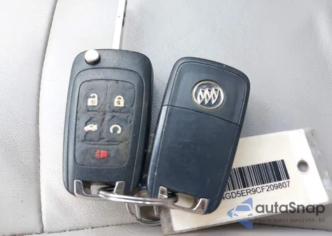 2012 Buick Lacrosse Premium 1 Group from USA, damaged, VIN 1G4GD5ER9CF209807